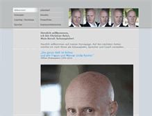 Tablet Screenshot of christian-beier.com